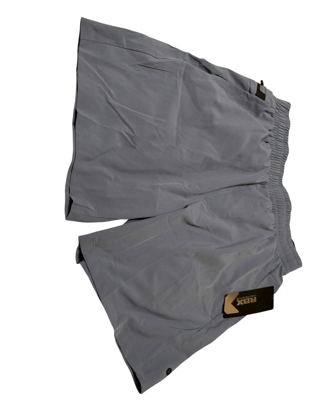 RBX Men's Light Gray Athletic Shorts